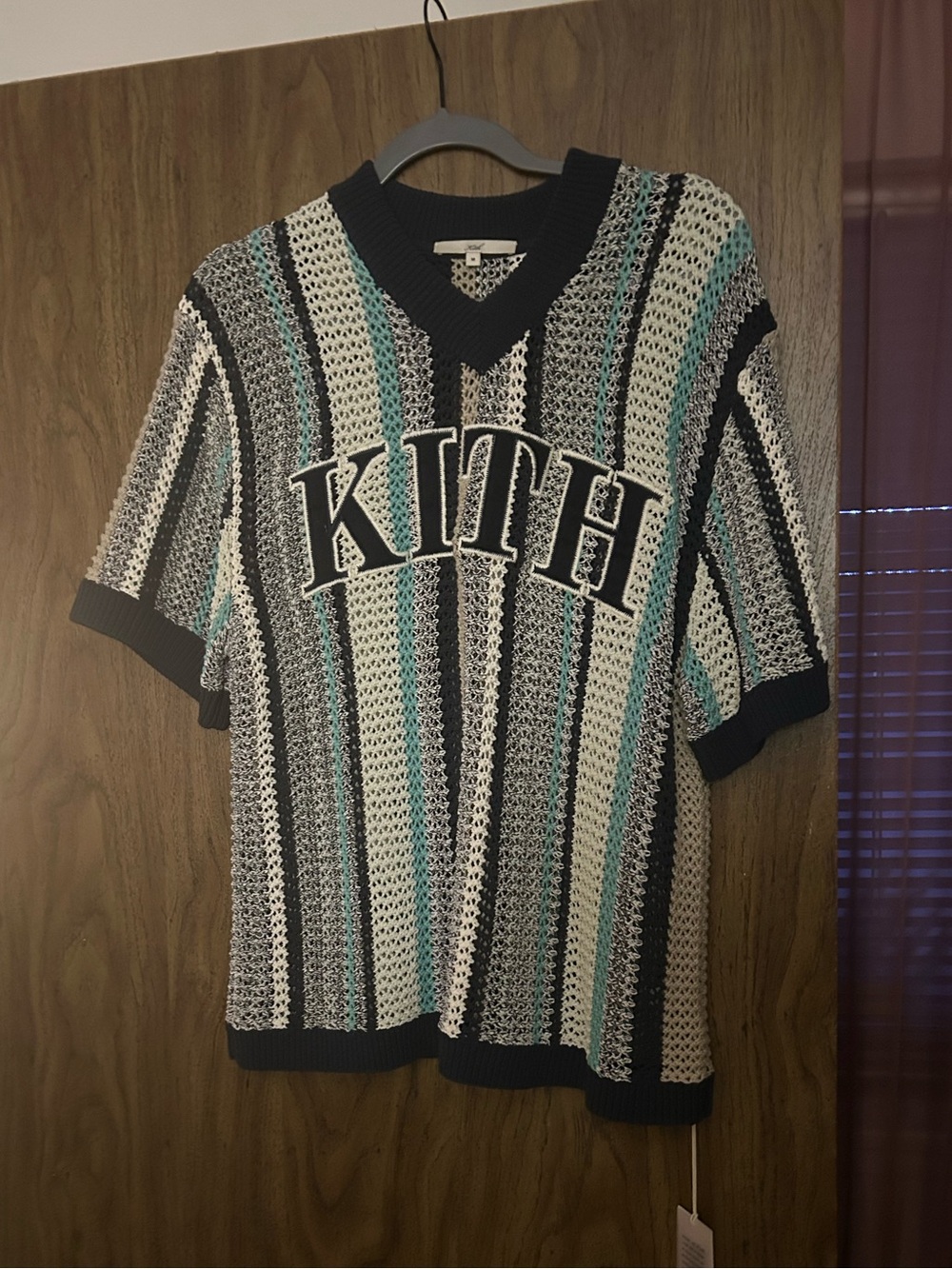KITH Spencer II Crochet Jersey Size M - Picture 2 of 5